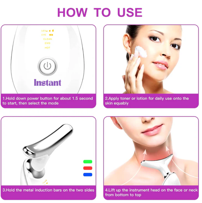 Instant Glow 7-in-1 Facial LED Sculptor