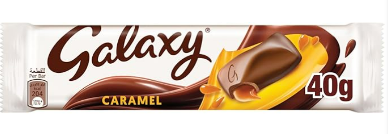 Galaxy Caramel Chocolate, 40g