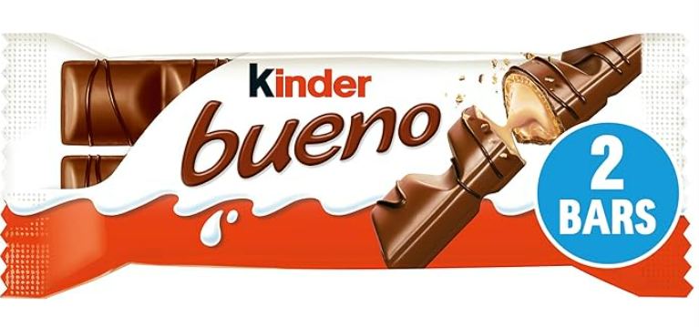 Kinder Bueno Chocolate Bars, 30 x 43 g
