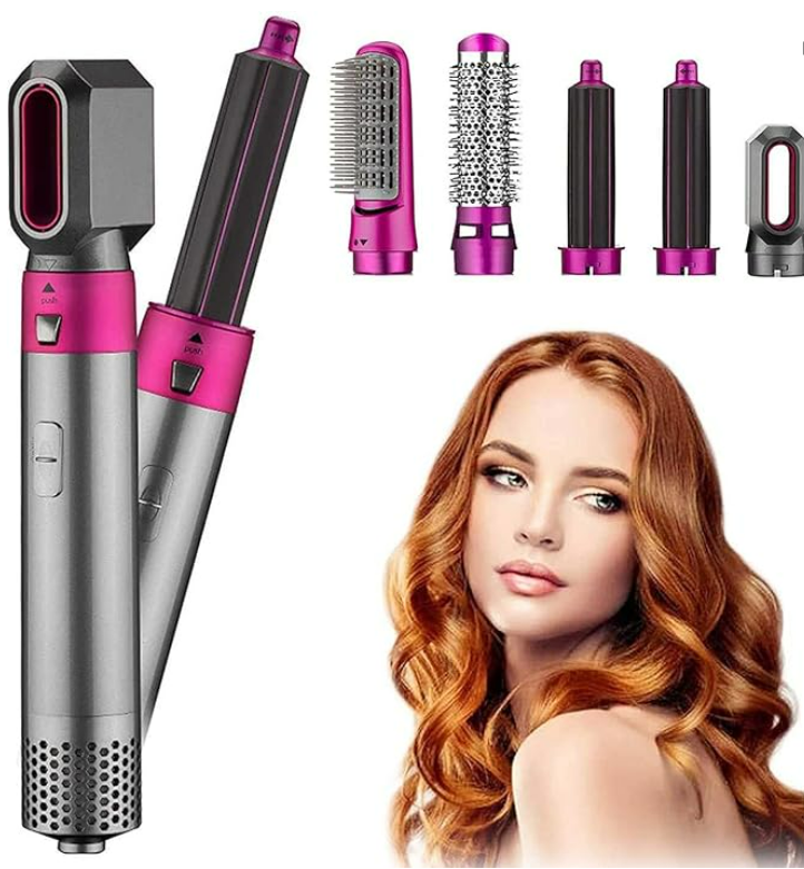 New 5 In 1 Hair Professional Hair Styler