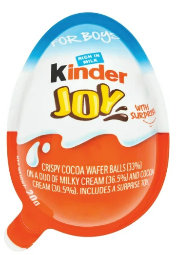 Kinder Joy Chocolate For Boys - 20 g