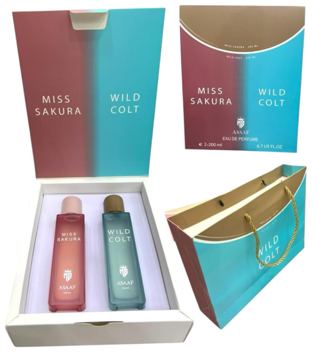 Set of Miss Sakura and Wild Colt Perfumes