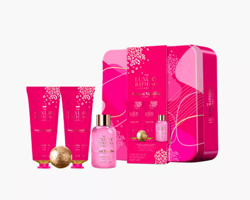 The Luxury Bathing Company 4-Piece Relax and Unwind Gift Set