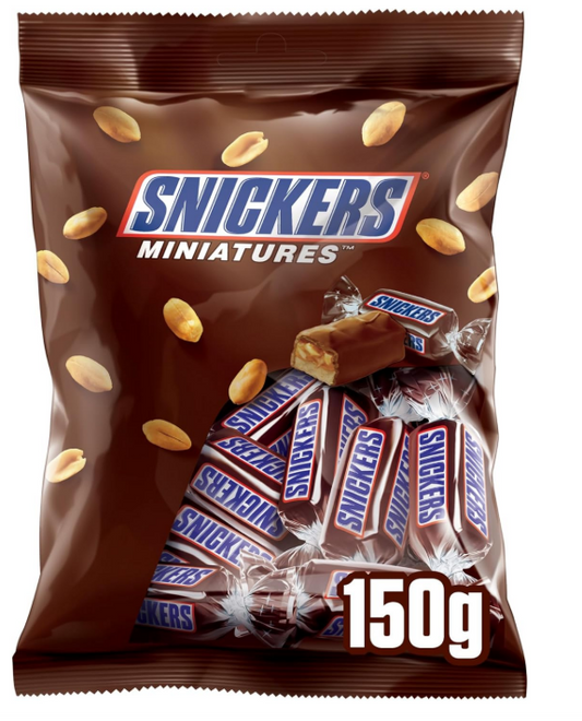 Snickers Miniatures Chocolate, 150g