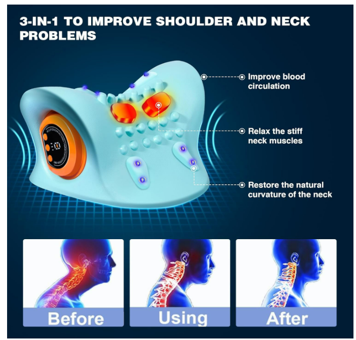 Twist™ Pillow RelaxNeck Massager