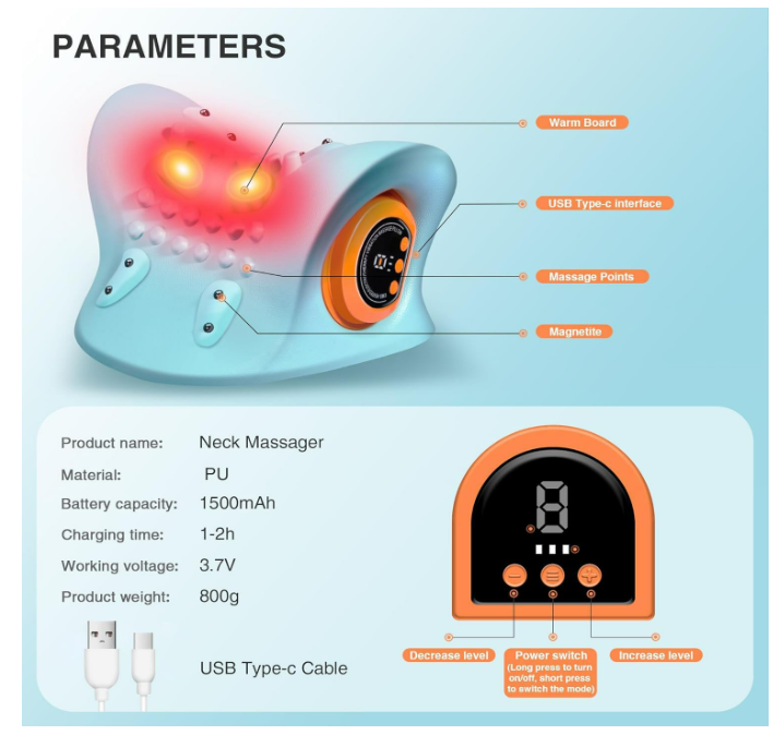 Twist™ Pillow RelaxNeck Massager